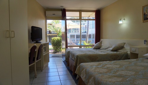Habitación familiar, varias camas
