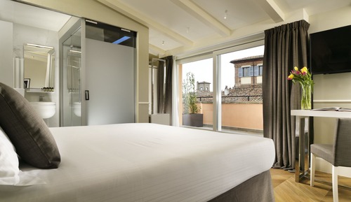 Habitación Deluxe doble, balcón