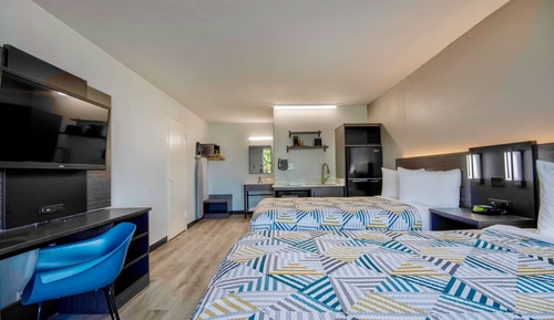 Habitación Deluxe, 2 camas dobles, accesible para personas con discapacidad, no fumadores