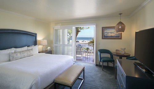 Suite superior, 1 cama de matrimonio grande con sofá cama (Oceanfront Suite, King, Lower)