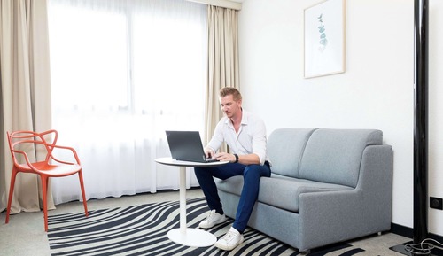 Suite superior, 1 cama doble con sofá cama