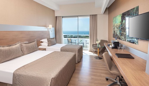 Habitación Deluxe, balcón, vistas al mar