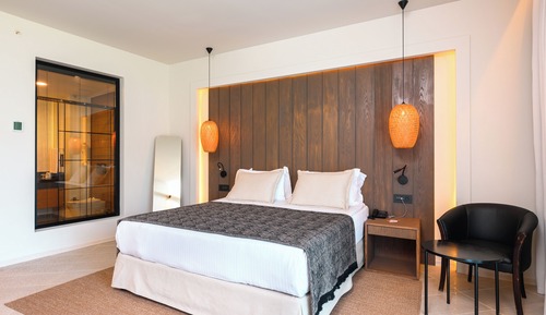 Habitación Premium con 1 cama doble o 2 individuales, terraza, vistas al mar