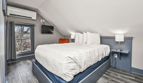 Habitación doble, en una planta alta