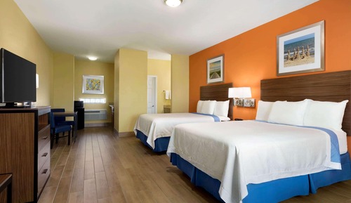 Habitación estándar, 2 camas de matrimonio