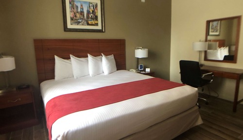 Habitación estándar, 1 cama de matrimonio grande, no fumadores, frigorífico y microondas