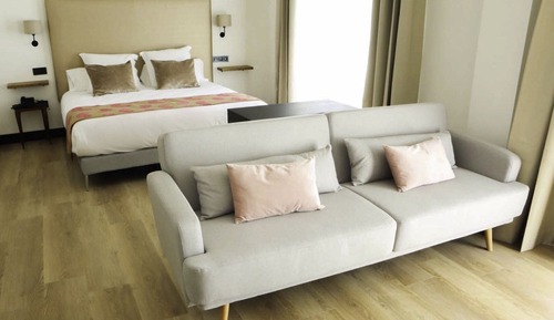Habitación doble (Junior Suite, Terrace, Beach View)