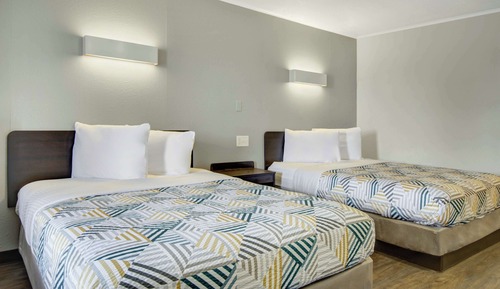 Habitación estándar, 2 camas de matrimonio, accesible para personas con discapacidad, fumadores