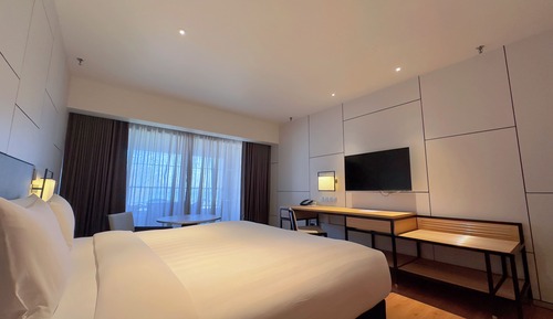 Habitación Premier, 1 cama de matrimonio grande, balcón, vistas al mar