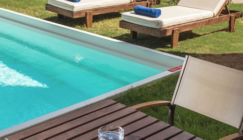 Habitación cuádruple, piscina privada