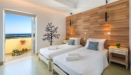 Estudio superior, vistas al mar