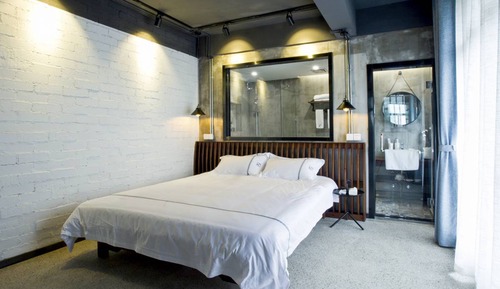 Habitación doble, 1 cama de matrimonio