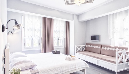 Habitación Deluxe con 1 cama doble o 2 individuales, no fumadores, vistas al mar