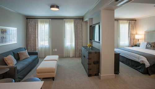 Suite estudio, 1 cama de matrimonio grande con sofá cama