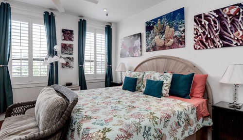 Estudio Confort, 1 cama de matrimonio grande, cocina básica, vistas al patio