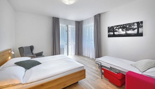 Apartamento exclusivo, 2 habitaciones, balcón, vistas a la ciudad