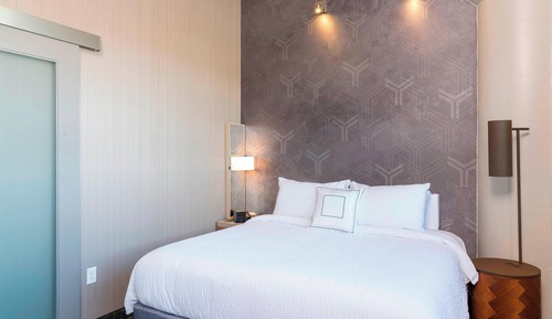 Habitación, 1 cama de matrimonio grande con sofá cama