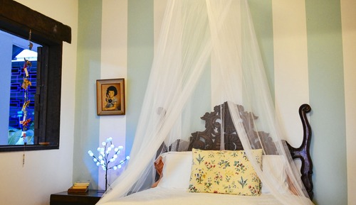 Suite estudio Signature, 1 cama de matrimonio, cocina, vistas al jardín