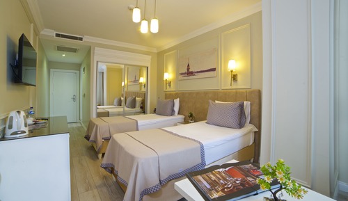 Habitación estándar con 1 cama doble o 2 individuales