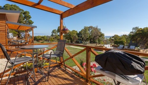 Cabaña, 1 cama de matrimonio, vistas al jardín (Raphaela )