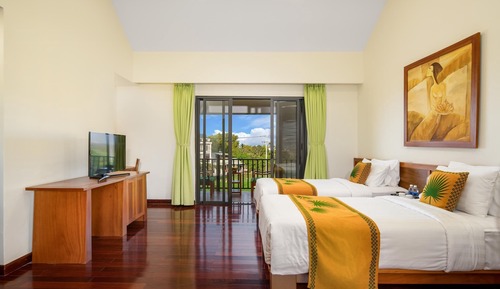 Villa Premium, 5 habitaciones, vistas a la piscina, junto a la piscina