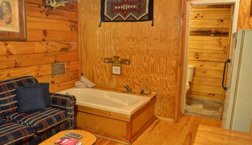 Cabaña de luna de miel, 1 cama de matrimonio (Cozy Creek)