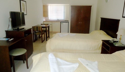 Habitación cuádruple estándar, 2 camas de matrimonio