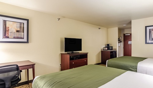 Habitación, 2 camas de matrimonio, accesible para personas con discapacidad, no fumadores