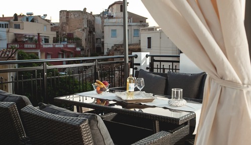 Suite de lujo, terraza