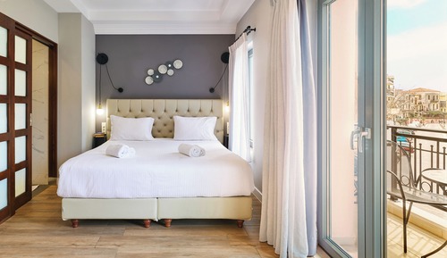 Suite de lujo, balcón