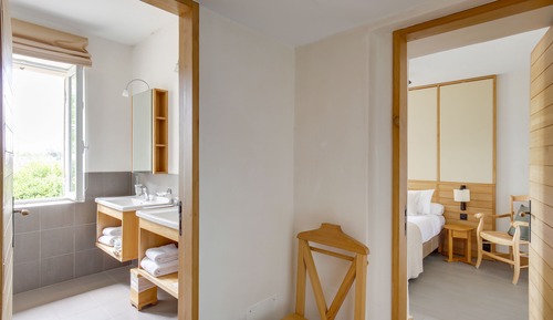 Habitación clásica doble, baño privado, vistas al viñedo (Chambre)