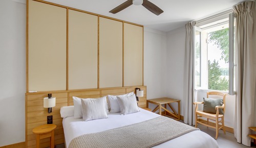 Habitación doble, baño privado, vistas al viñedo (Chambre)