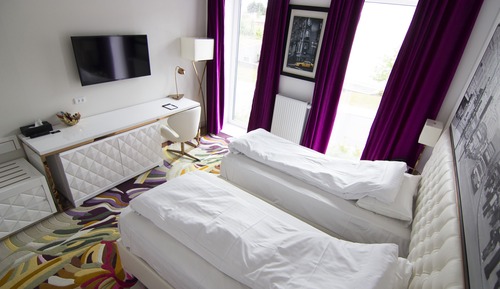 Habitación con 2 camas individuales