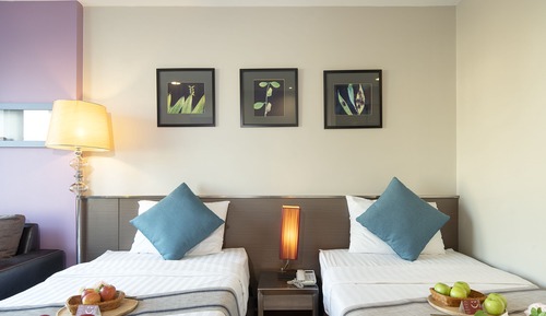 Habitación superior con 2 camas individuales