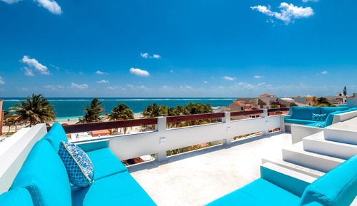 Villa de lujo, 3 habitaciones, vistas al mar, mirando al mar
