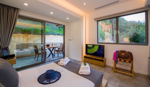 Habitación de lujo doble, vistas al jardín