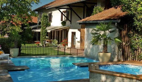 Casa de campo, baño privado (Le Domaine du Plantier)