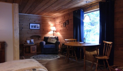 Cabaña, 1 cama de matrimonio, vistas a la montaña