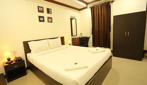 Habitación Deluxe doble de uso individual, 1 cama doble, baño privado