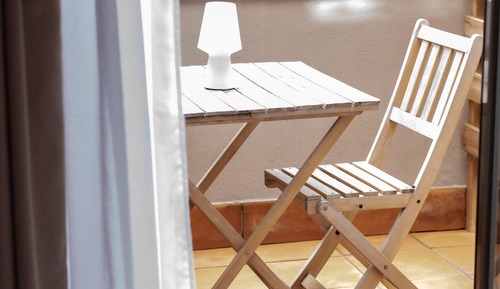 Habitación doble, terraza