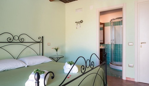Habitación básica doble, terraza, vistas al viñedo