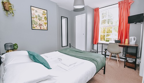 Habitación estándar doble, baño privado
