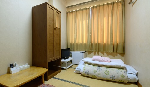 Habitación individual tradicional, futón, fumadores (Japanese Style)