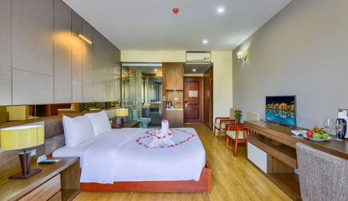 Habitación Deluxe doble, vistas al jardín