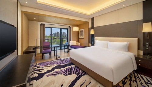 Habitación estándar doble, 1 cama de matrimonio grande, vistas al jardín