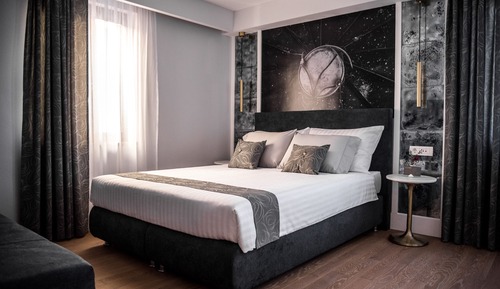 Suite Deluxe, 1 cama de matrimonio con sofá cama, vistas al mar