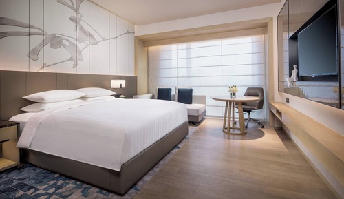 Estudio, 1 cama de matrimonio grande