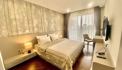 Apartamento Premium, 3 habitaciones, no fumadores, vistas al jardín
