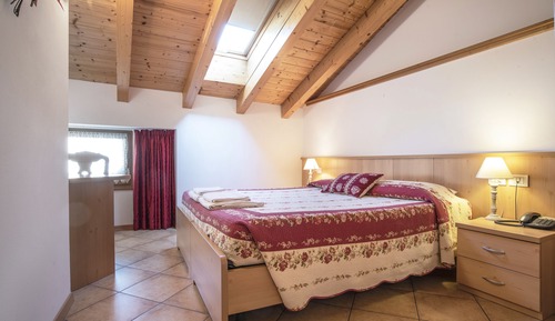Habitación con 1 cama doble o 2 individuales