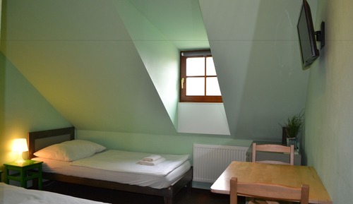 Habitación económica con 1 cama doble o 2 individuales (Attic)